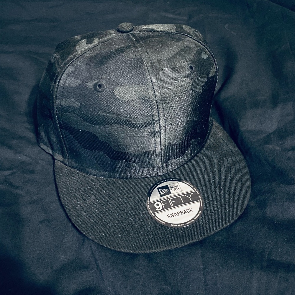 9Fifty Snapback Black Camo Hat